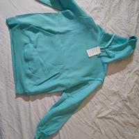 Felpa con cappuccio unisex – colore azzurro/