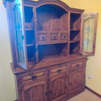 Set credenza e mobiletto abbinati 