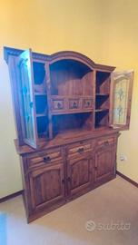 Set credenza e mobiletto abbinati 