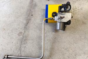 Regolatore di pressione metano e paraurti ducato 