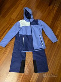 Coordinato completo tuta sci ragazza 12 - 14 anni