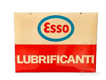 Cartonato Pubblicitario Esso Lubrificanti