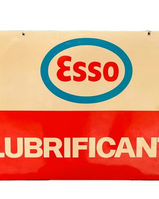 Cartonato Pubblicitario Esso Lubrificanti