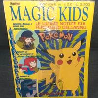 1 Rivista book Magic Kids 16 vintage 1999 Pokemon