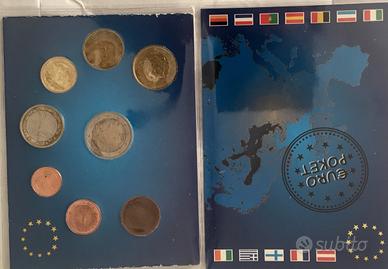 Raccoglitore monete metalliche euro - Collezionismo In vendita a Bari