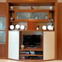 Parete attrezzata soggiorno H 230 cm – L 302 cm – 