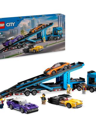 Lego city camion trasportatore (bisarca) cod.60408