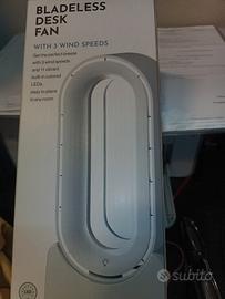 ventilatore da tavolo a led