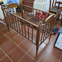 LETTINO IN LEGNO MASSICCIO 