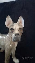 boxer in porcellana vintage ZACCAGNINI