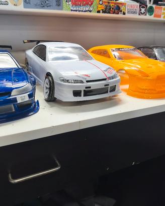 yokomo yd2 drift rc 1/10 lotto con elettronica