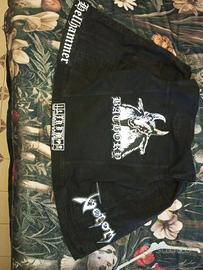 Battle jacket / Battle vest Black Metal in jeans