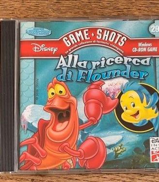 GAME SHOTS Disney n 29 FLOUNDER pc cd Rom Topolino