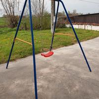 ALTALENA CON STRUTTURA IN ACCIAIO