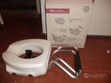 Rialzo WC con braccioli  MARLIN12,5