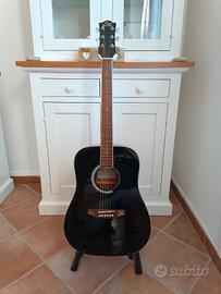 chitarra acustica eko ranger 6 black 