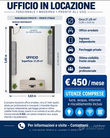 Ufficio con canone tutto compreso - MATTARELLO