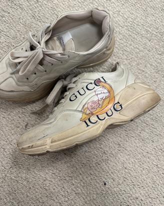 Sneakers GUCCI Rhyton in pelle