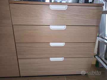 IKEA GALANT Cassettiera Rovere 80x45x80 cm