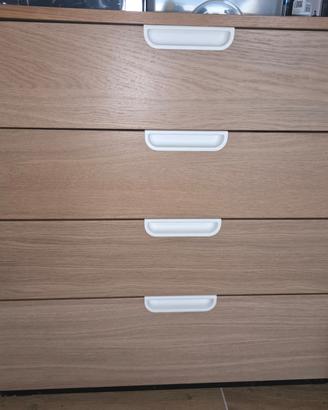 IKEA GALANT Cassettiera Rovere 80x45x80 cm