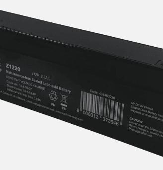 BATTERIA PER ALLARME 12V 2,3AH