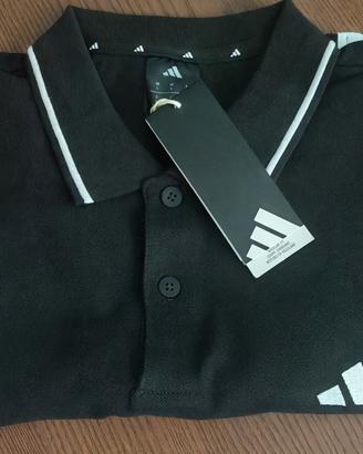 Polo nera Adidas Virtus Bologna Scudetto 2025
