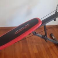 panca regolabile con cavi croci palestra pesi 