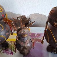 3 statue tribù africa