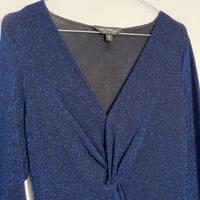 Vestiti blu brillantinato Miss Selfridge