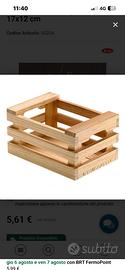 Cassette legno
