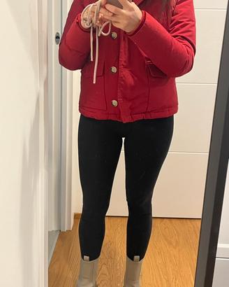 Parka donna rosso Woolrich