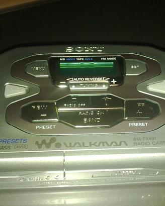 WALKMAN SONY MOD. WM FX 491 