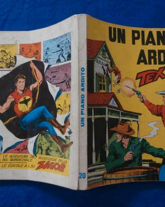 TEX numero 20 SIMILSPILLATO "Un Piano Ardito"
