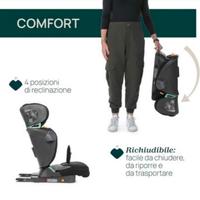 Seggiolino auto Chicco Fold&Go i-Size richiudibile