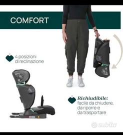 Seggiolino auto Chicco Fold&Go i-Size richiudibile