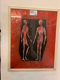 Quadro in tenica mista di Sage Vernis