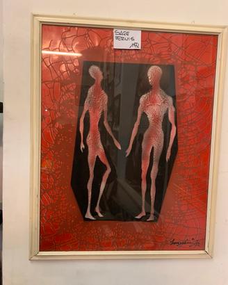 Quadro in tenica mista di Sage Vernis