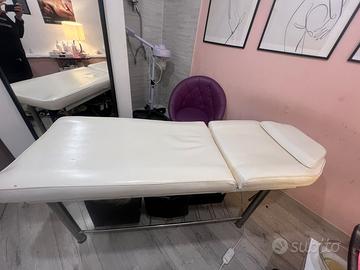 Lettino professionale estetica