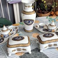 Set di ceramica bella epoque 