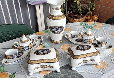 Set di ceramica bella epoque 