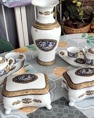 Set di ceramica bella epoque 