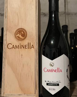 Vino bottiglia caminella ed limitata