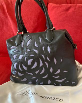 Borsa a mano in pelle artigianale