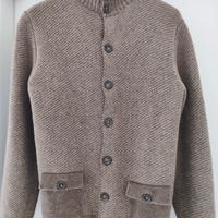 Maglione cardigan Alpha studio in lana e cashmere 