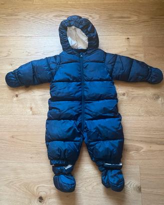 Tuta piumino invernale neonato