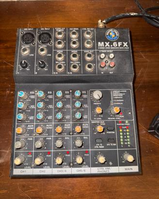 Mixer MX.6FX