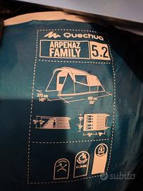 tenda arpenaz family 5.2 fresh and black
