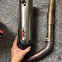 Scarico mivv titanio