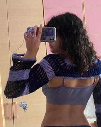 bolero crochet top