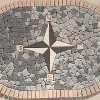 mosaico marmo pavimento piastrelle interno estern